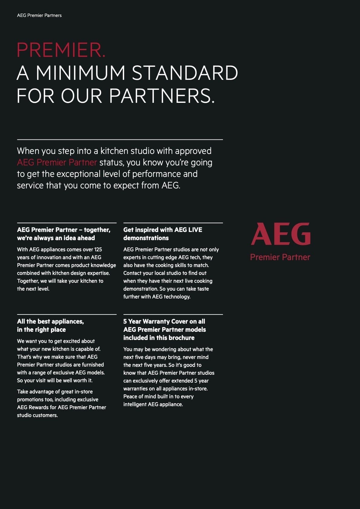 Aeg 3 | MHK Kitchen Experts