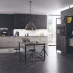Bauformat Dark Wood Grey Shaker Open Plan Kitchen 1 | MHK Kitchen Experts