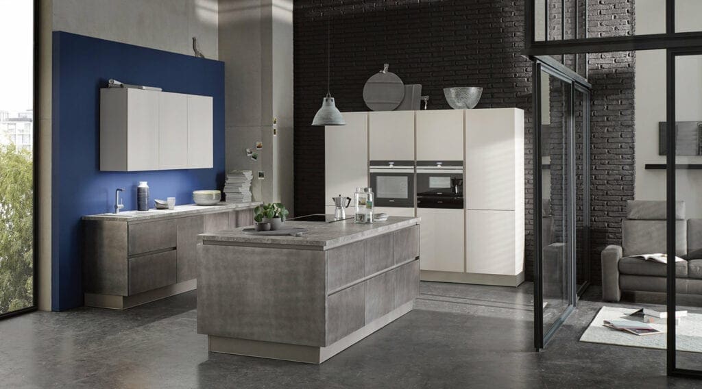 Brigitte Modern Handleless Kitchen | MHK Kitchen Experts