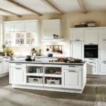 Nobilia Matt White Open Plan Shaker Kitchen With Island 2021 | MHK Kitchen Experts