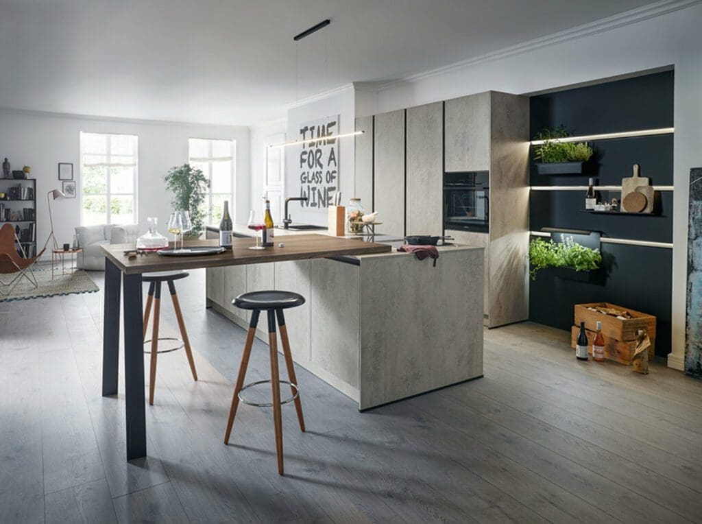 Top German Kitchens Brands- Schuller Kitchens Kitchen With Island 1 | MHK Kitchen Experts