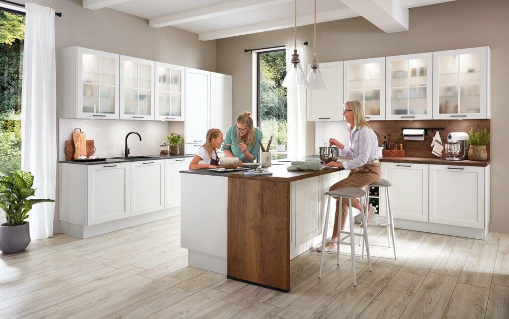 Kitchen islands for families | MHK Kitchen Experts
