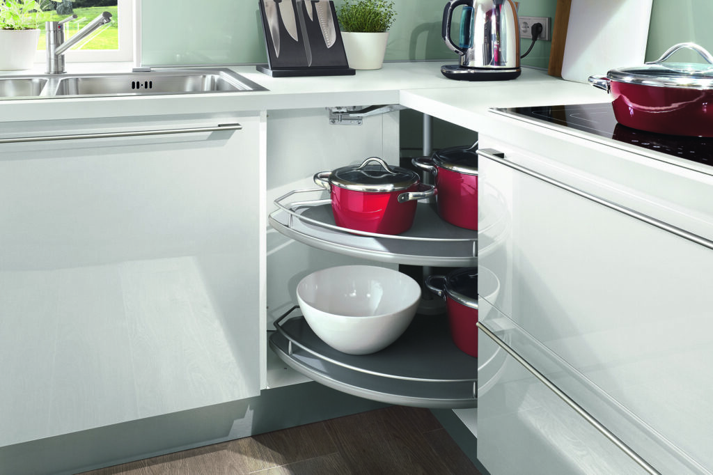 Corner Solutions  Kitchen Cabinet Storage and Revolving Shelves
