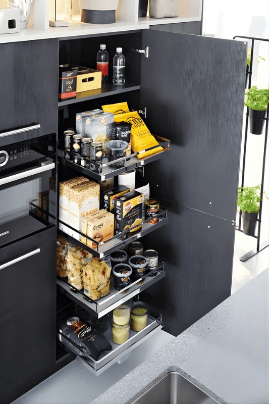 corner kitchen storage solutions | MHK Kitchen Experts