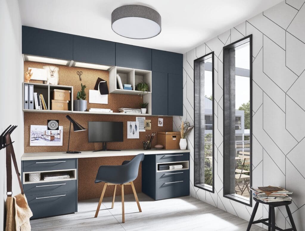 Kitchen trends 2022 - kitchen home office