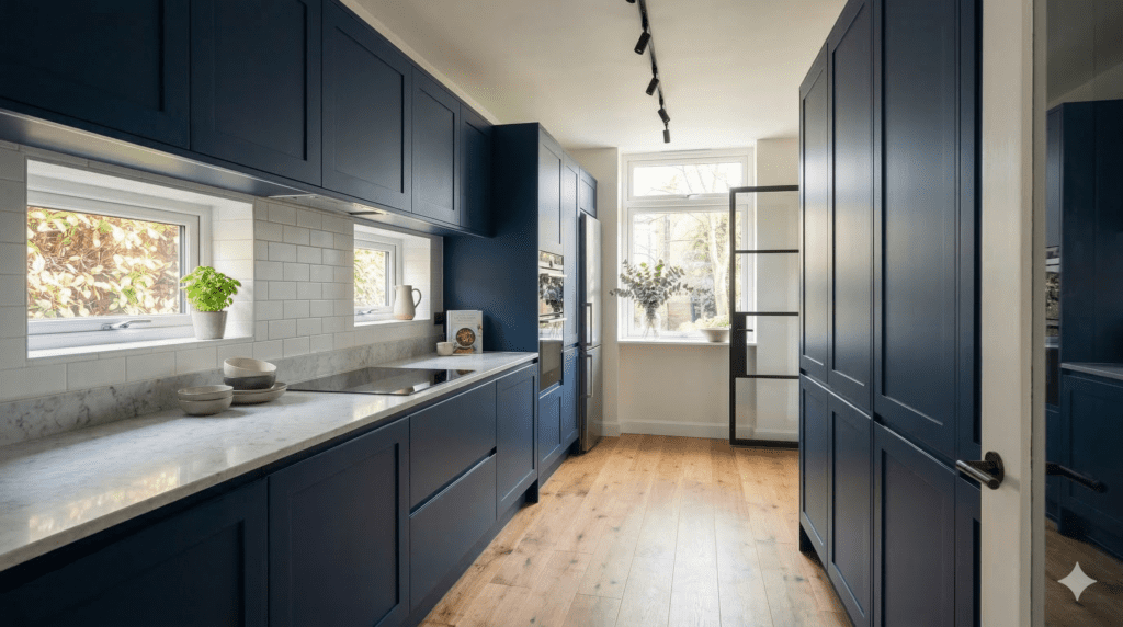 Galley Kitchen Recommended Distance | MHK Kitchen Experts