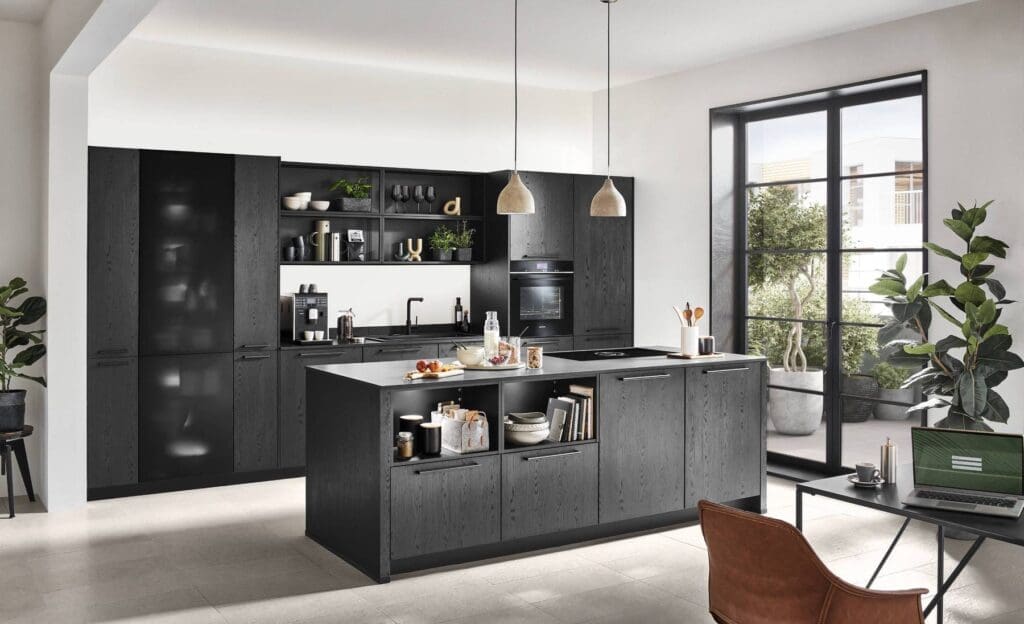 One Wall Kitchen Layout With Island | MHK Kitchen Experts