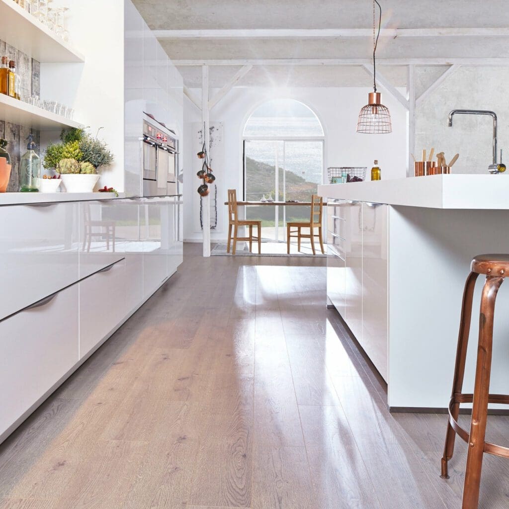 all-white kitchens | MHK Kitchen Experts