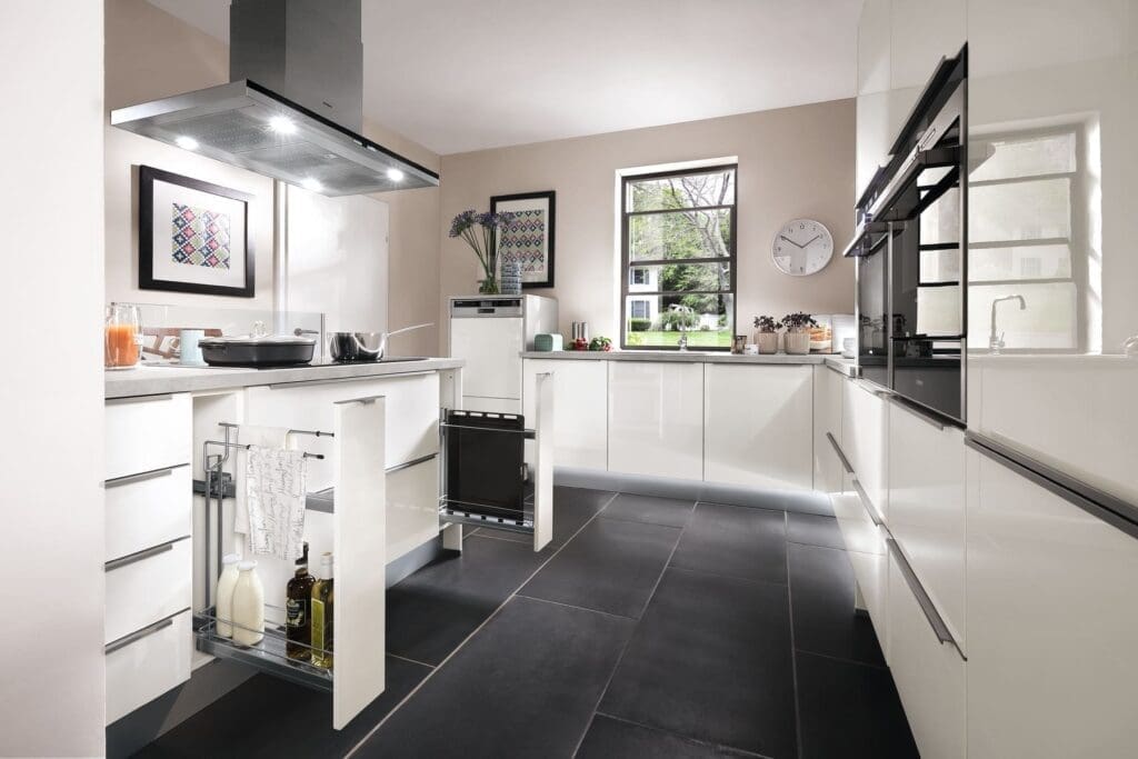 all-white kitchens | MHK Kitchen Experts