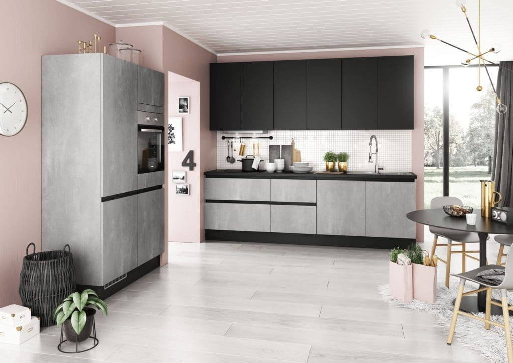 Bauformat textured kitchen doors | MHK Kitchen Experts Experts
