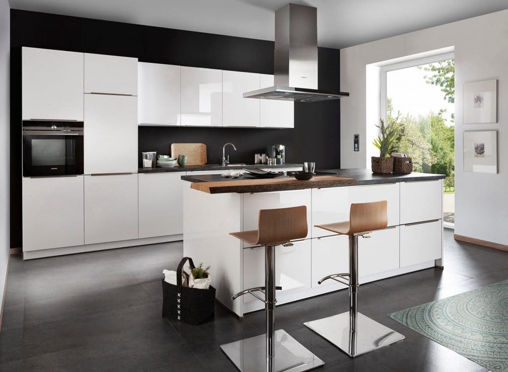 Brigitte White Gloss Kitchen 2 | MHK Kitchen Experts