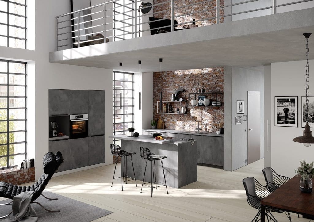 Ceramic Look Lava Grey | MHK Kitchen Experts