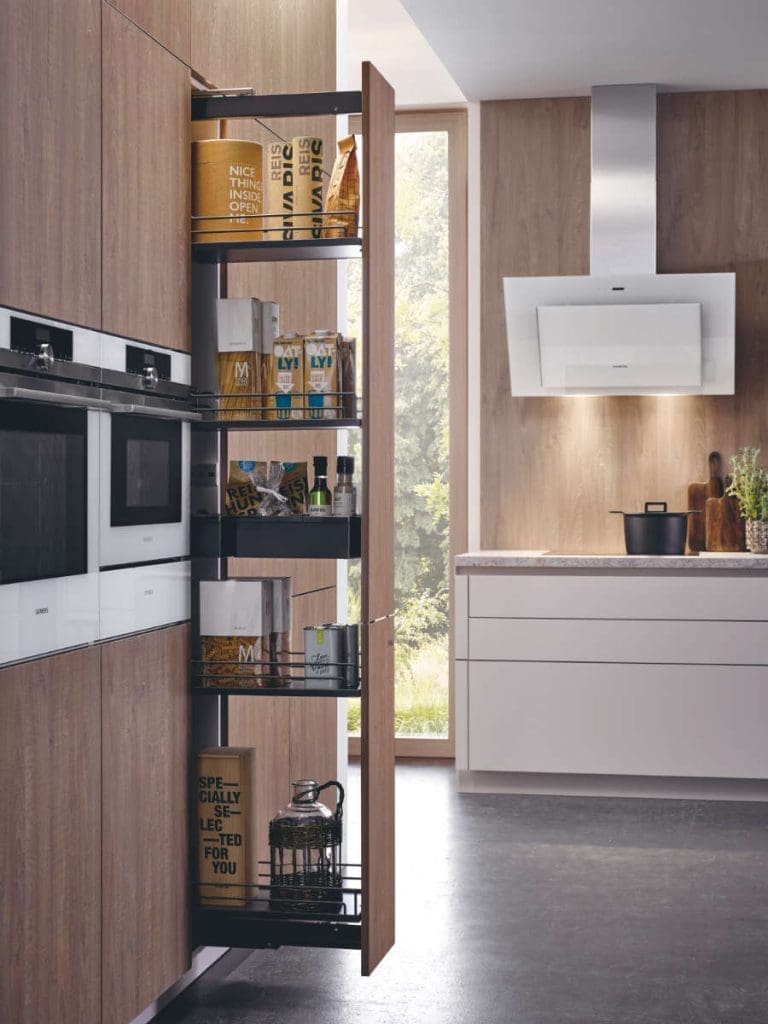 modern kitchen storage | MHK Kitchen Experts