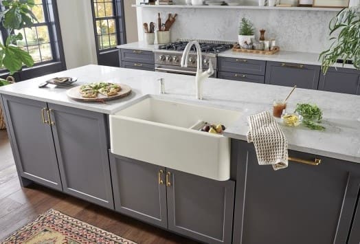 Blanco Farmhouse Sink 1 | MHK Kitchen Experts