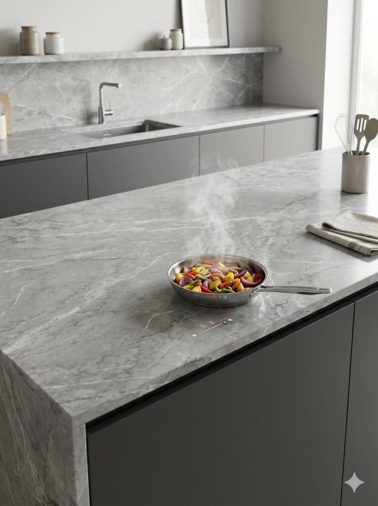 invisible induction hob | MHK Kitchen Experts