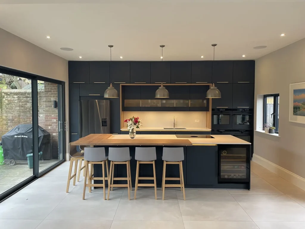 kitchen island vs peninsula 
| MHK Kitchen Experts