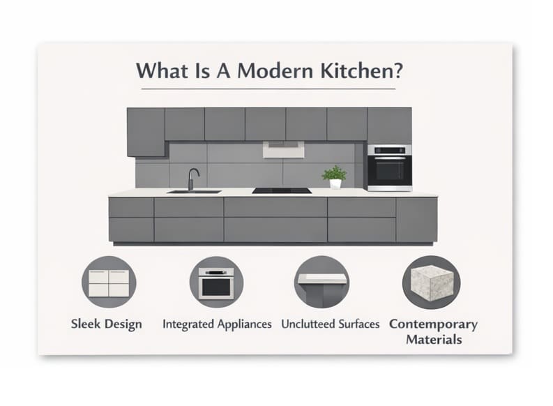 Modern Kitchen Diagram | MHK Kitchen Experts