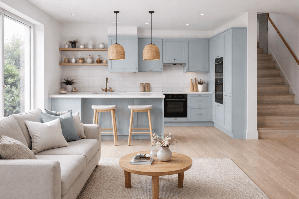 Small Open Plan Kitchen Design | MHK Kitchen Experts